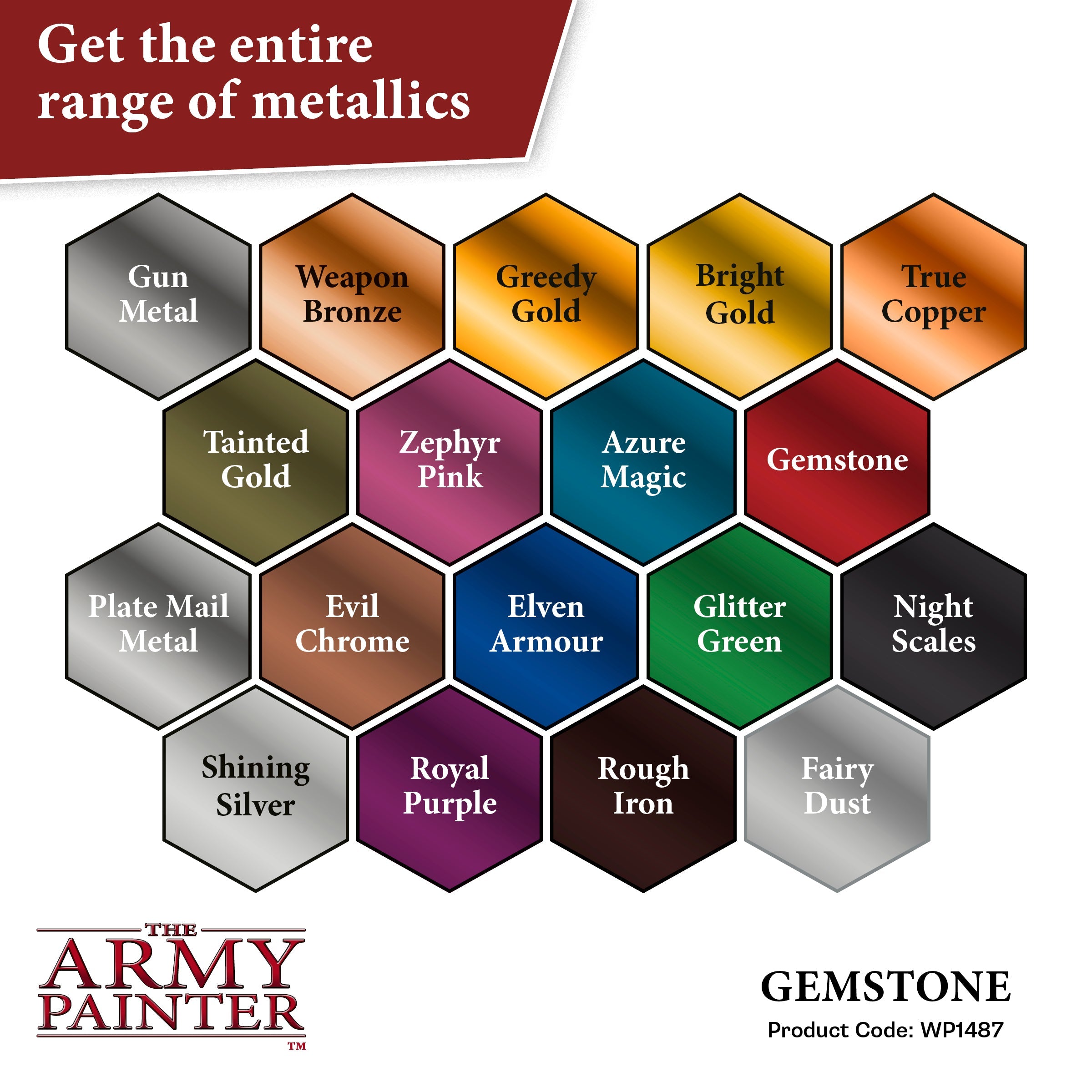 Warpaints Metallics: Gemstone