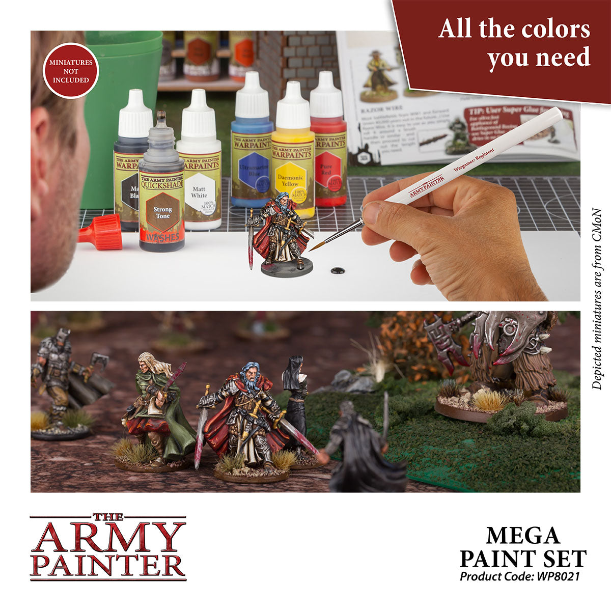 The army painter Warpaints Mega Paint Set III con 1001hobbies (Ref