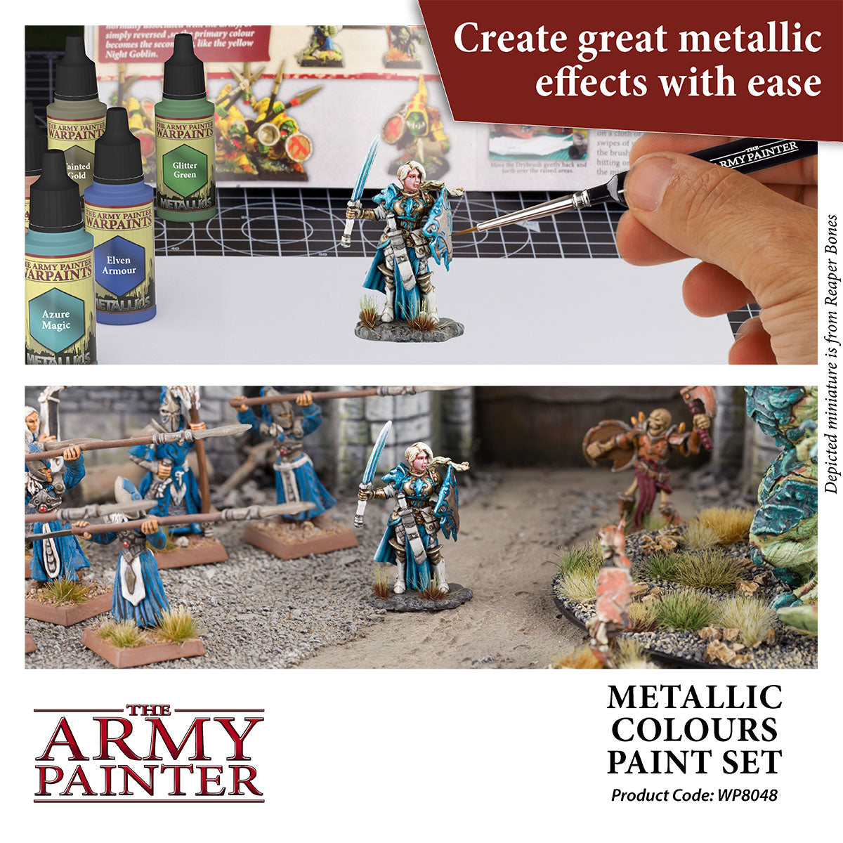 Warpaints Metallics: Metallic Colours Paint Set