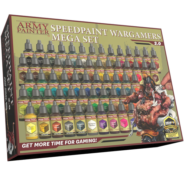Mega Paint Set - Incl. 50 warpaints + 1 brush - The Army Painter