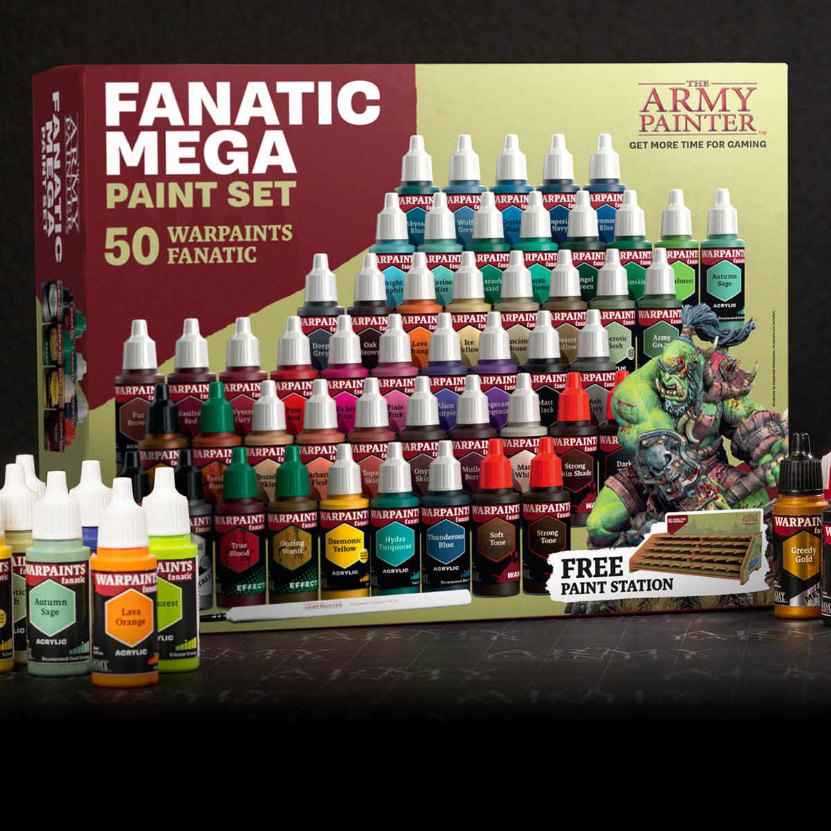 The Army Painter Warpaints Fanatic Complete Paint Set (PRE ORDER COMING  SOON) - The Art Store/Commercial Art Supply